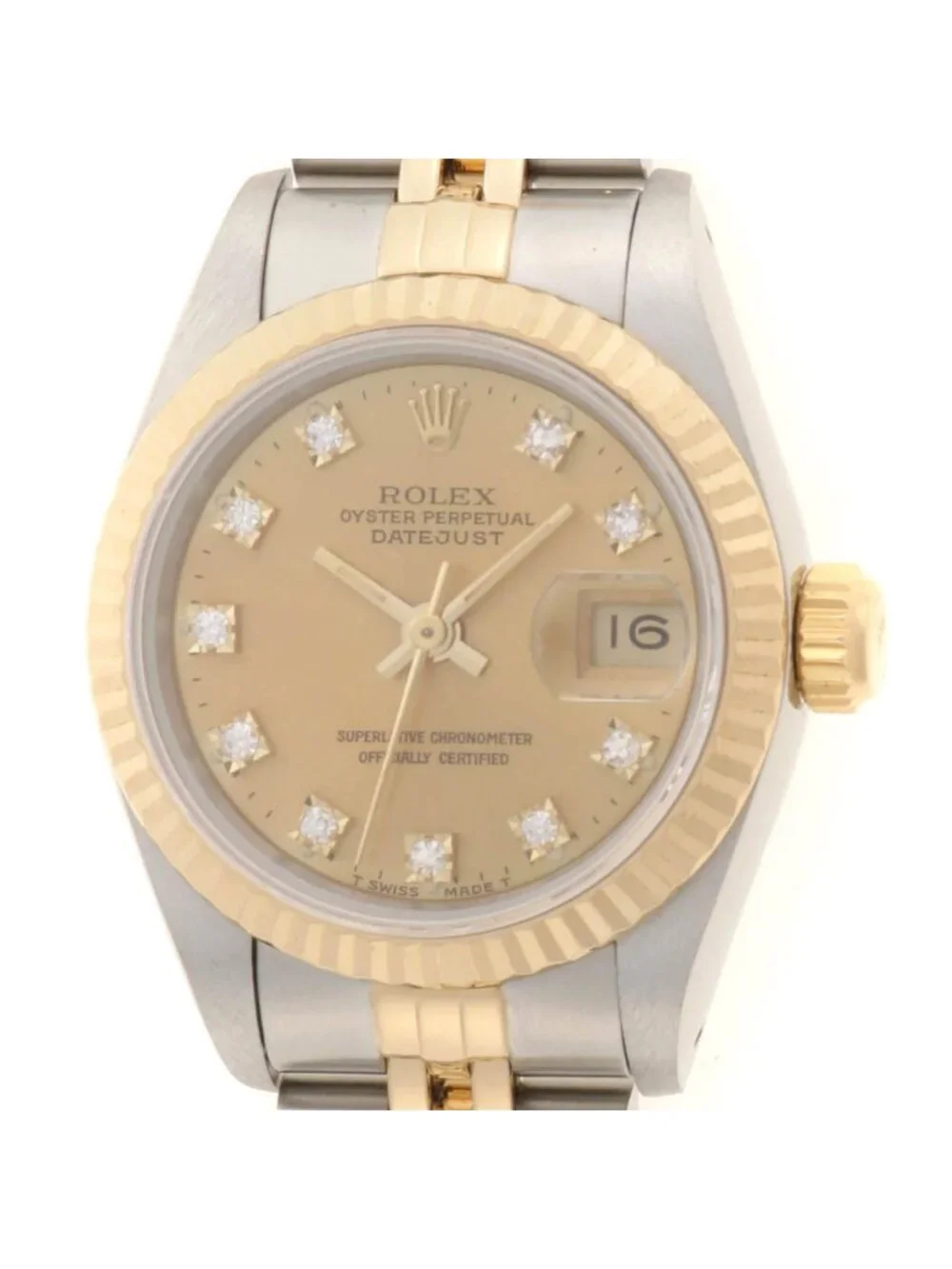 Rolex Datejust Watch 18k Yellow Gold 18k Automatic